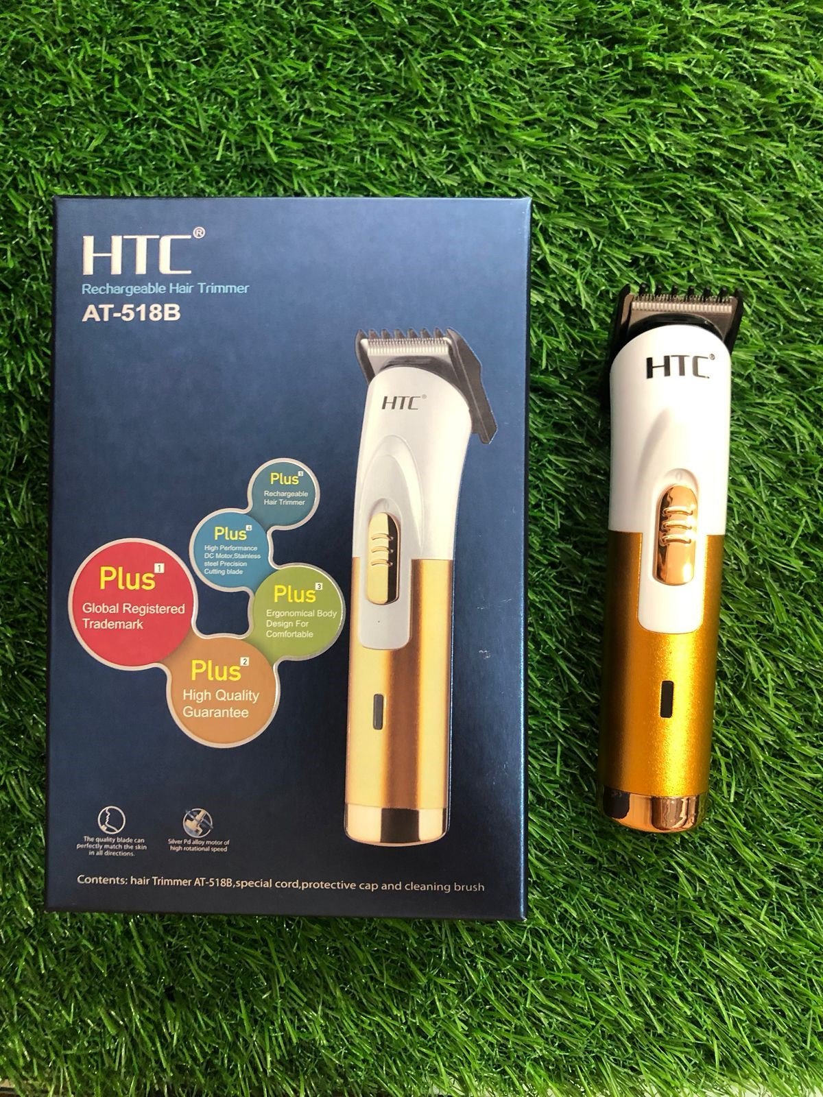 HTC AT-518B Rechargeable Hair Trimmer
