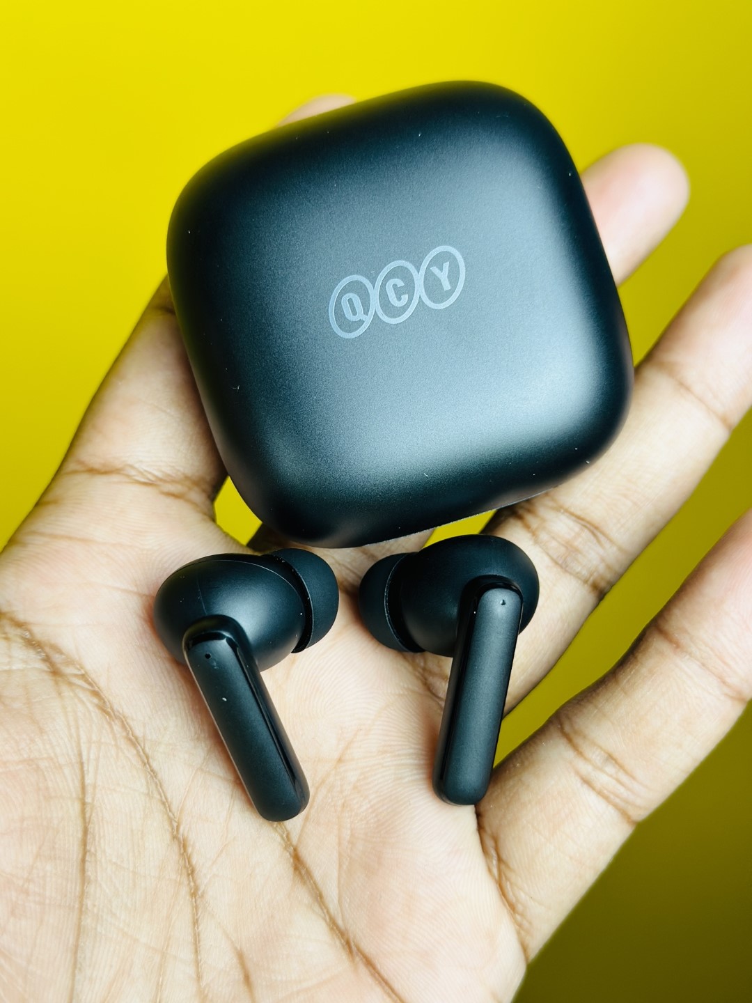 QCY T13 ANC 2 Truly Wireless Earbuds – Black Color